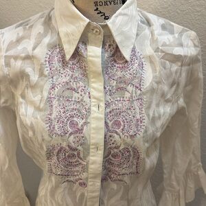 Robert Graham Button Down Shirt M